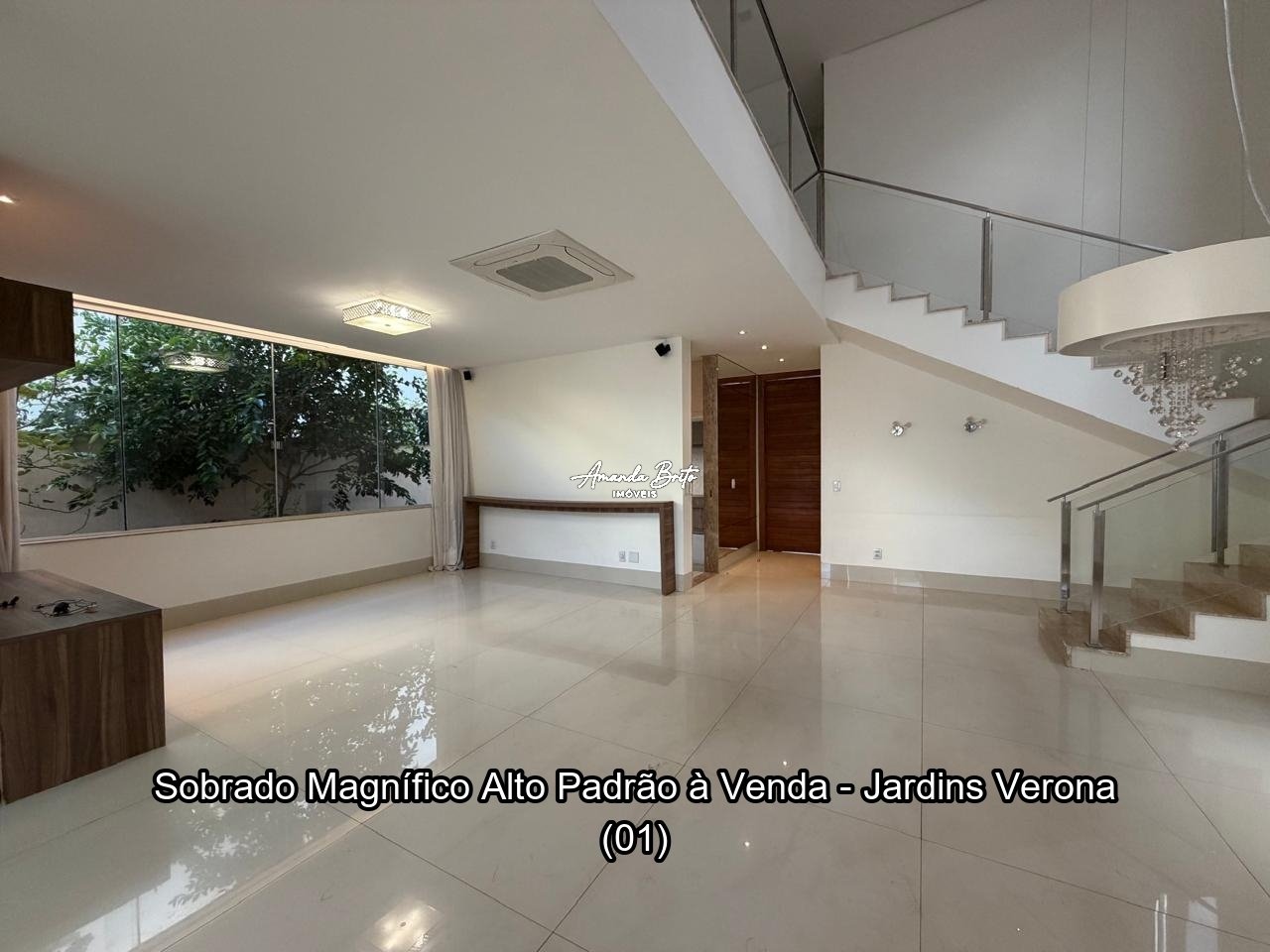 SOBRADO DE ALTO PADRÃO NO CONDOMÍNIO JARDINS VERONA | GOIÂNIA-GO