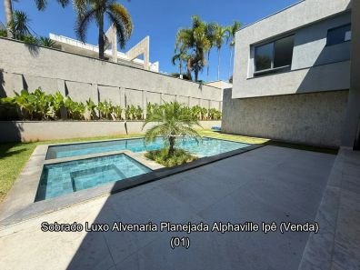Sobrado novo venda Alphaville Ipe - Goiânia - Goiás